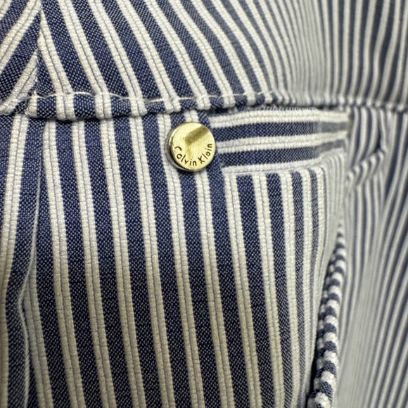 Calvin Klein women’s small pinstripe skinny pull on trouser - Picture 5 of 11